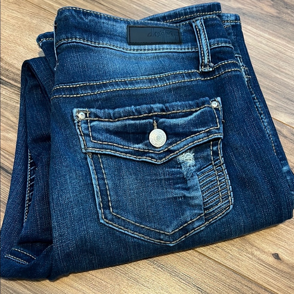 Daytrip Blue Denim Jeans Virgo Bootcut size 31L